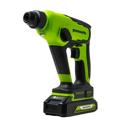 Перфоратор Greenworks GD24SDS1 24V 3803107 (1,2 Дж) бесщеточный аккумуляторный — детальное фото